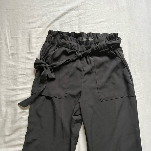 Black Elegant Dynamite Pants - Picture 13 of 15